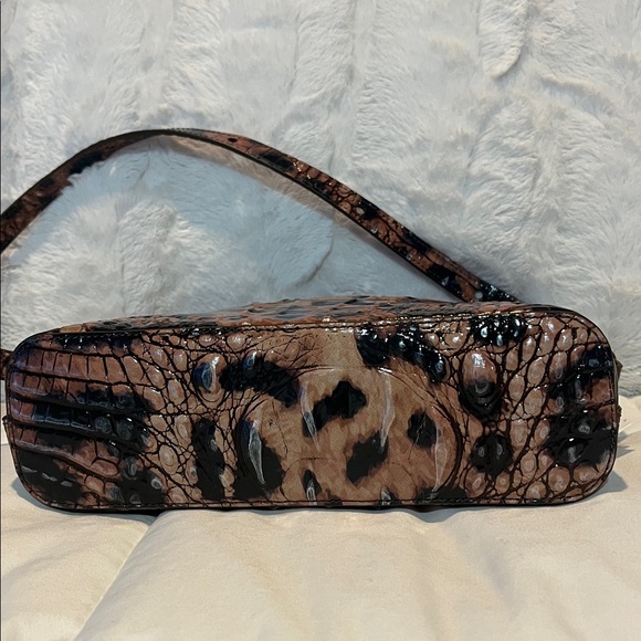 Brahmin Melbourne Collection Golden Lynx Amal Crossbody Bag - Picture 3 of 11